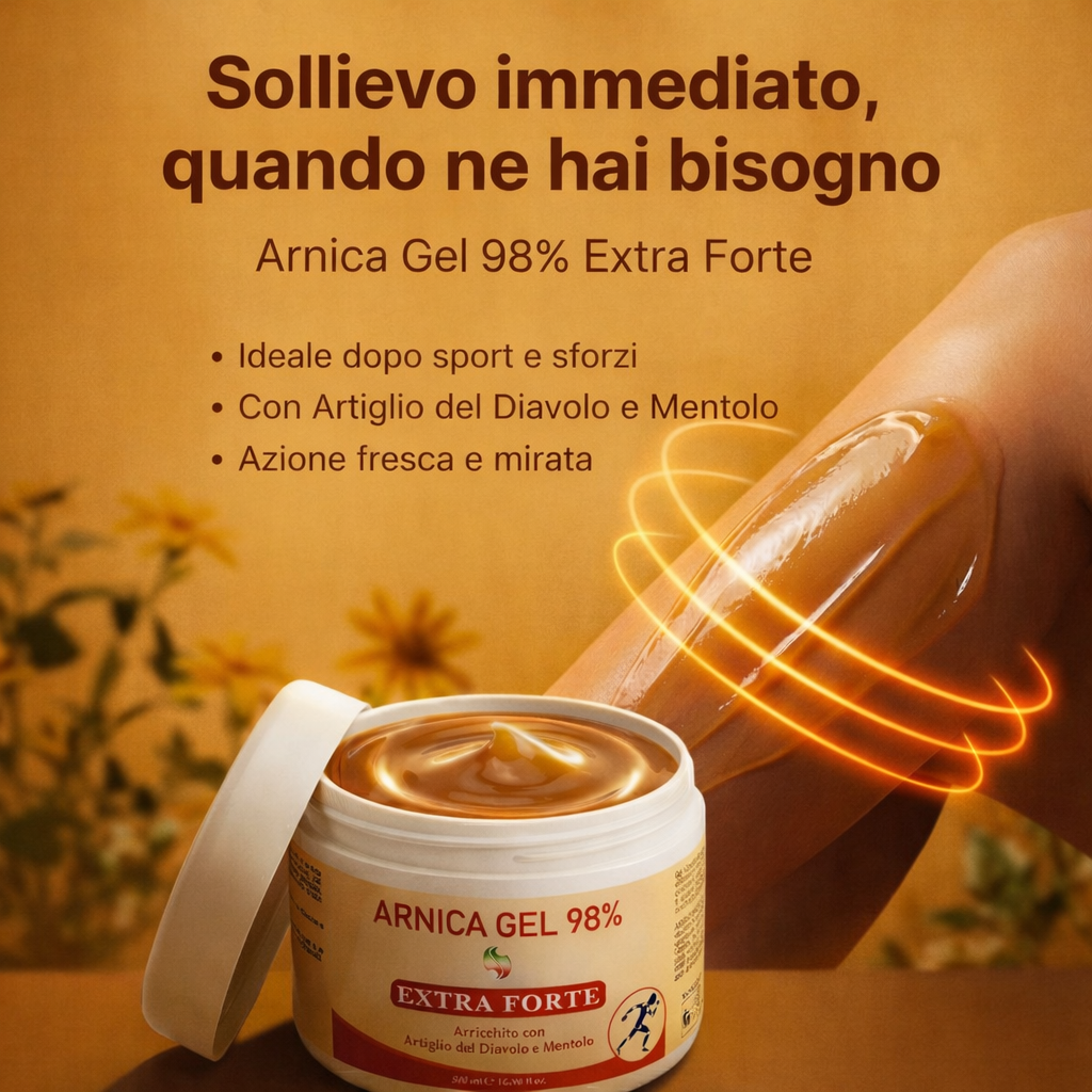 ARNICA GEL 98% 500 ML - immagine 3