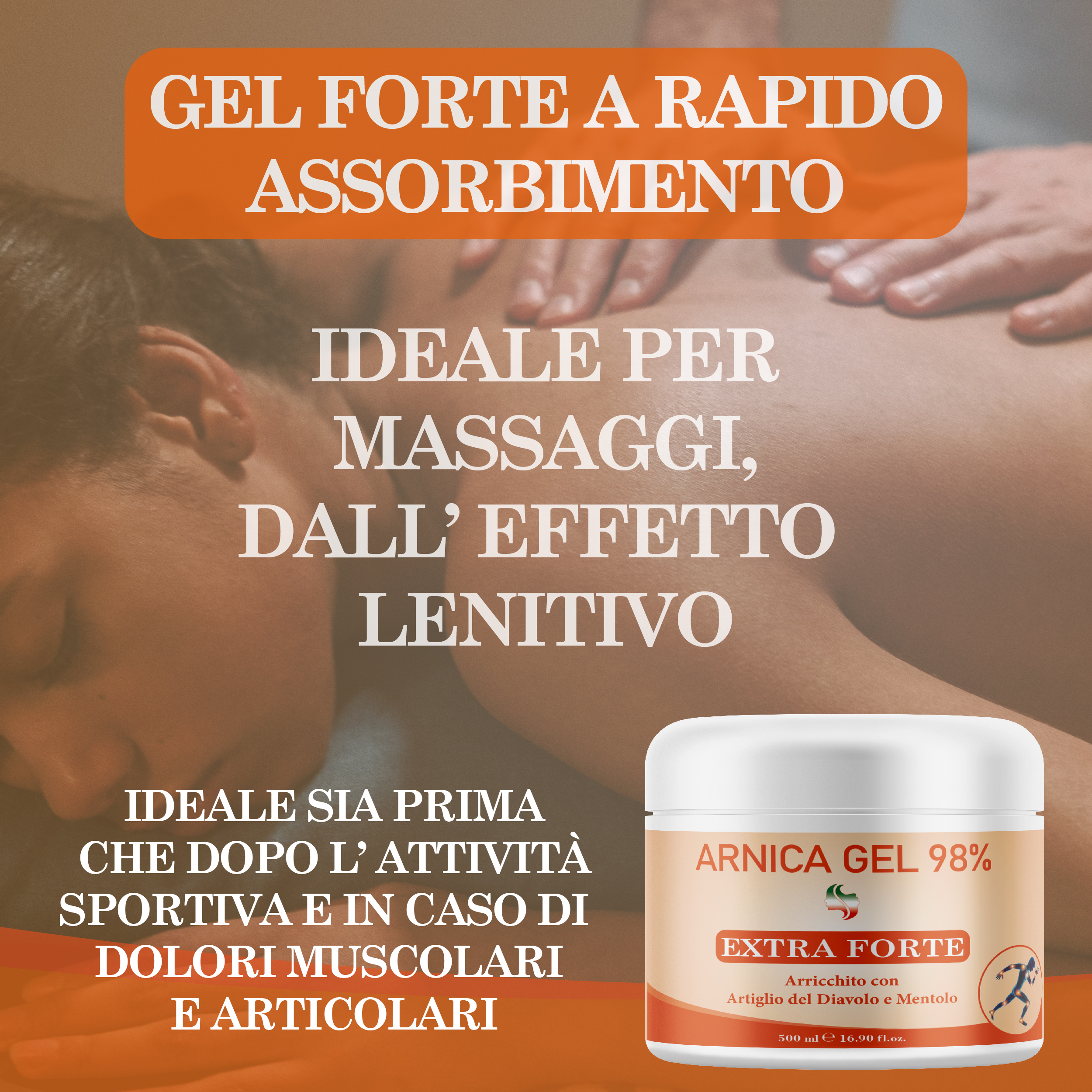 ARNICA GEL 98% 500 ML - immagine 6