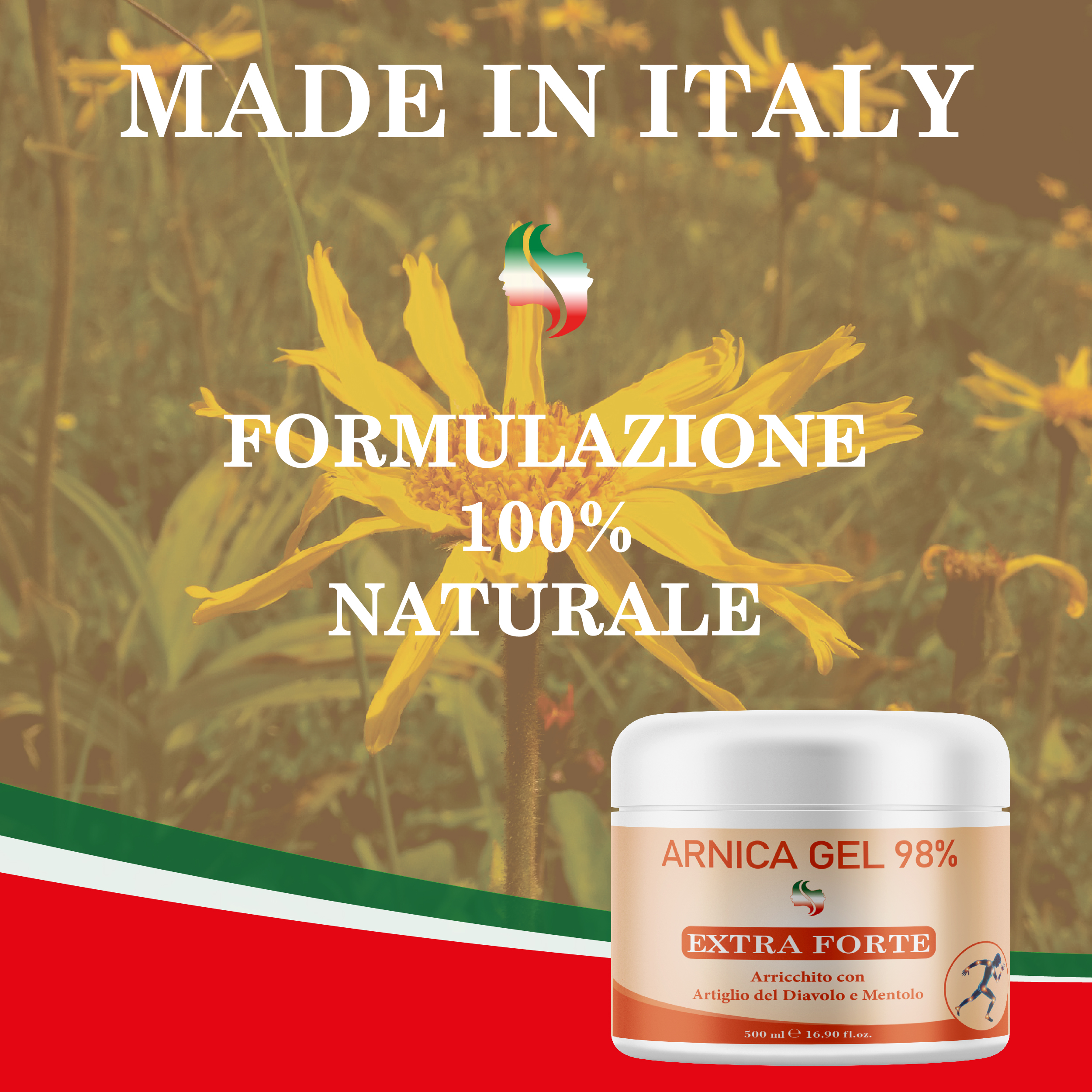 ARNICA GEL 98% 500 ML - immagine 7
